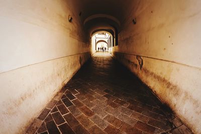 Corridor of building