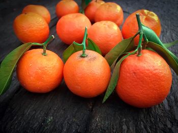 Close-up of orange fruit