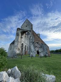 Old ruins against sky