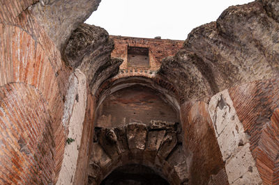 Low angle view of old building