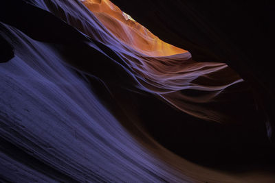 Full frame shot of antelope canyon