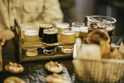 Close-up of drink on table