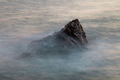 Close-up of sea against sky