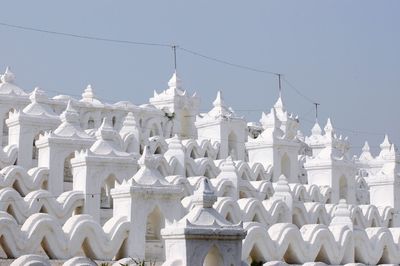 Low angle view of temple