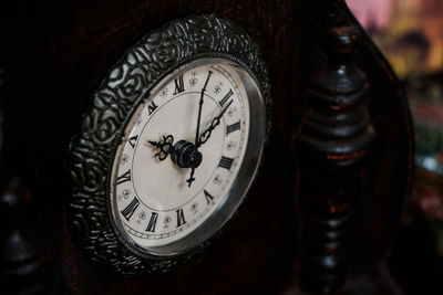 Close-up of clock