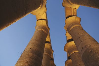 Low angle view of a temple