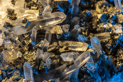 Full frame shot of crystals