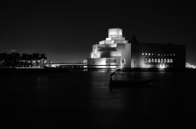 Qatar doha islamic museum building .