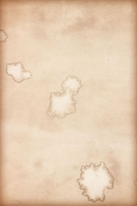 High angle view of paper against white background