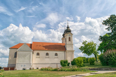 Church against sky