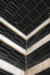 Full frame shot of metal grate