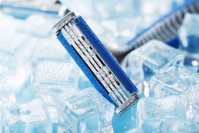 Close-up of dental equipment