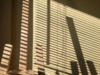 Close-up of curtain at home