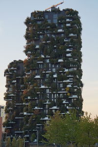 Low angle view of buildings against sky