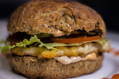 Close-up of bread