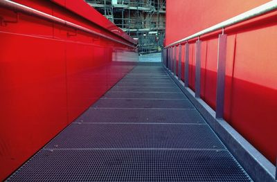 Walkway along buildings