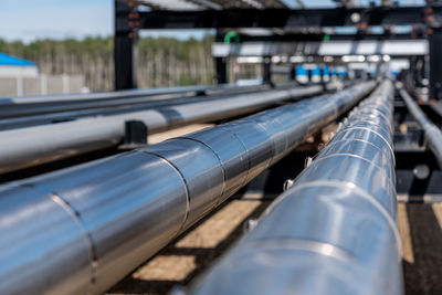 Close-up of pipes