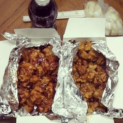 Close-up of served food