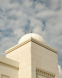 Low angle view of building against sky