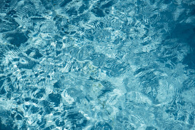 Full frame shot of swimming pool