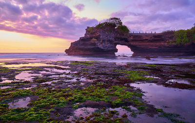 Best bali sunset in tanah lot