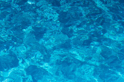 Full frame shot of blue water