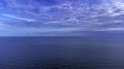 Scenic view of seascape against sky