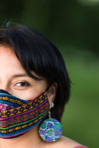 Portrait of a beautiful young woman