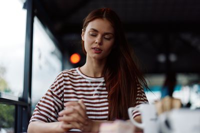 Young woman using mobile phone