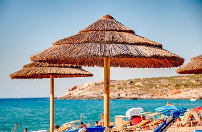 Scenic view of beach
