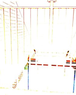 Low angle view of working