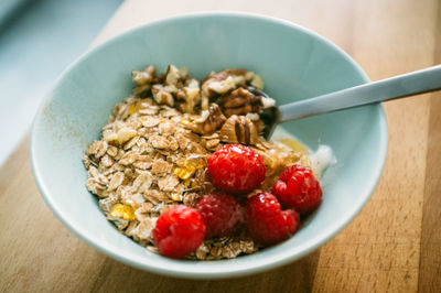 Close-up of food in bowl