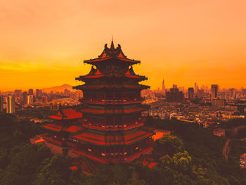 Nanjing city, landmark building