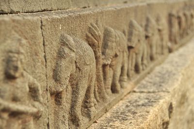 Close-up of built structure