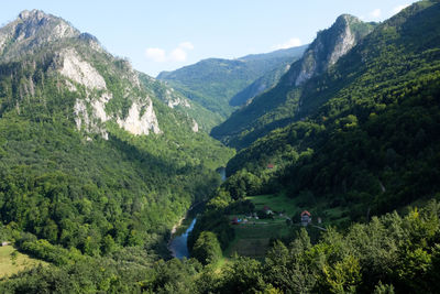 Scenic view of mountains