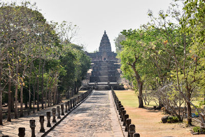 View of temple against sky