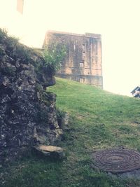 Old ruins against sky