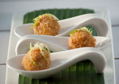 Close-up of food in plate