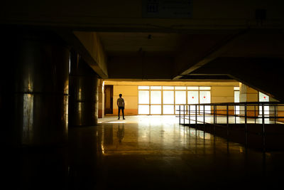 Interior of building