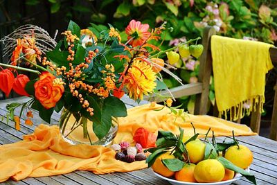 Full frame shot of fruits for sale