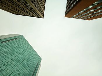 Low angle view of modern building