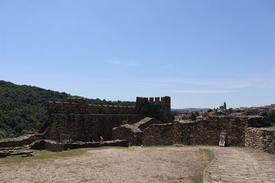 View of fort against the sky