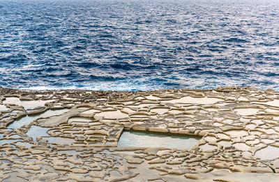 Scenic view of sea shore