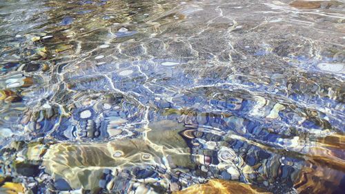 Full frame shot of rippled water