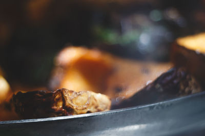 Close-up of food in container