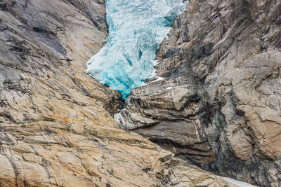 Full frame shot of glacier 