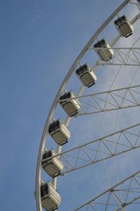 Low angle view of communications tower