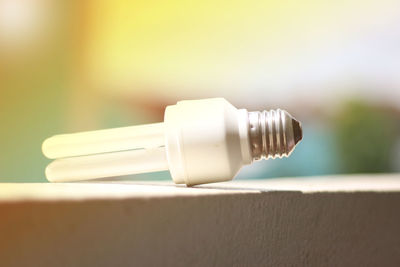 Close-up of electric bulb