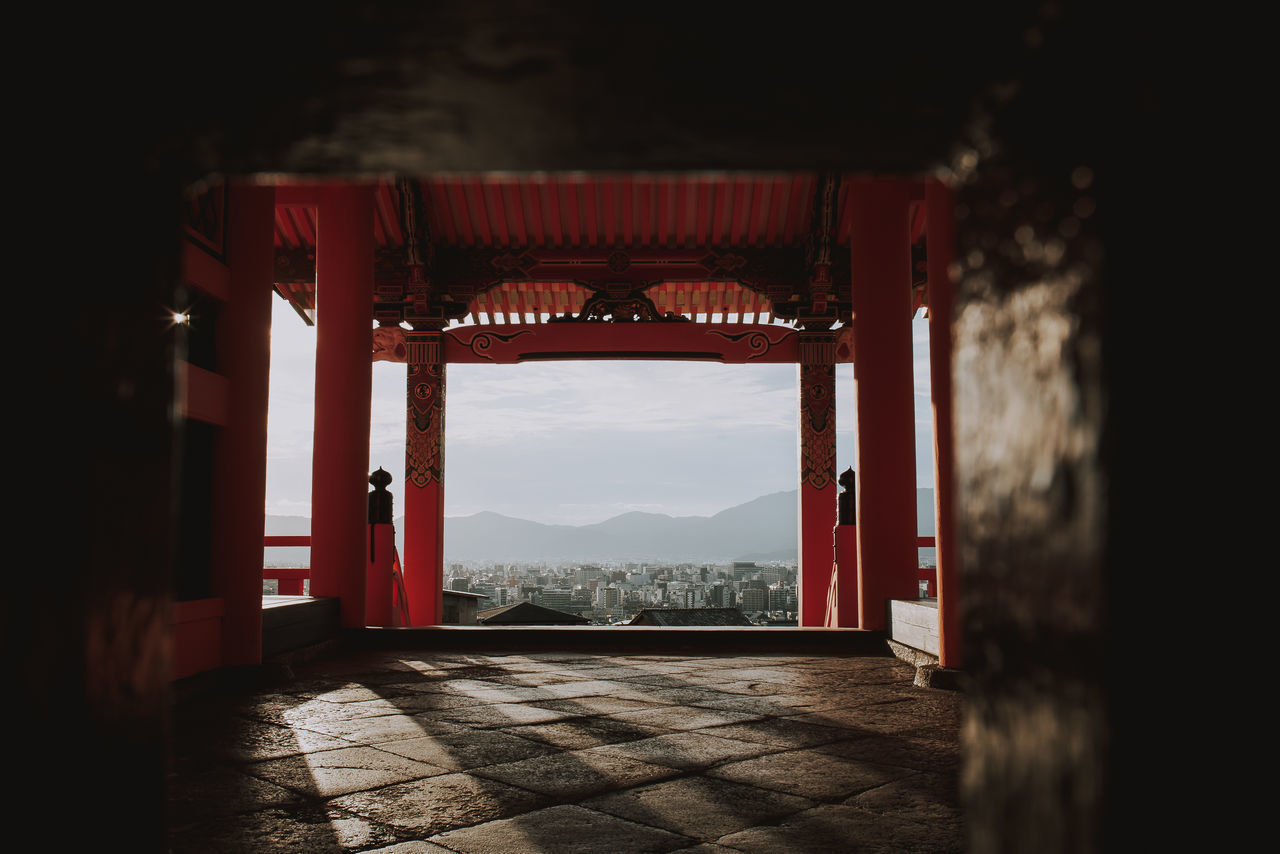 OPEN DOOR OF TEMPLE