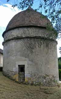 Low angle view of old building